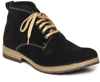 

Bacca Bucci Black Boots For Men(Black