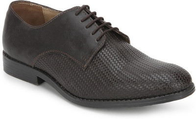 

Arden Oliver Derby Party Wear Shoes For Men(Brown