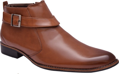 

Sir Corbett Formal Boots Slip On For Men(Tan)