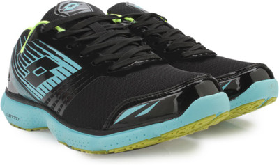 

Lotto PRORIDE II Running Shoes For Men(Black), Black s.green