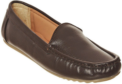 

Bruno Manetti DVS-002-LB Loafers For Women(Brown