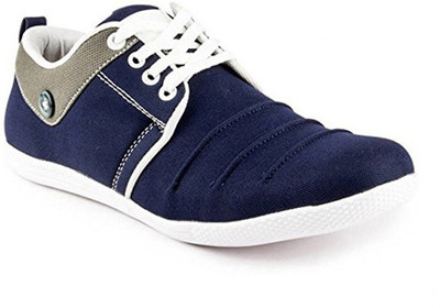 

Cognac Trendy Royal Blue Sneakers Canvas shoe Sneakers For Men(Blue