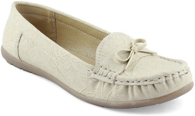 

Pink Fever Loafers For Women(Natural, Cream