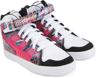 

ADIDAS Girls(Pink, Ftwwht/bopink/ftwwht