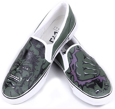 

F-Gali Incredible Hulk Casuals For Men(Green, Multicolor