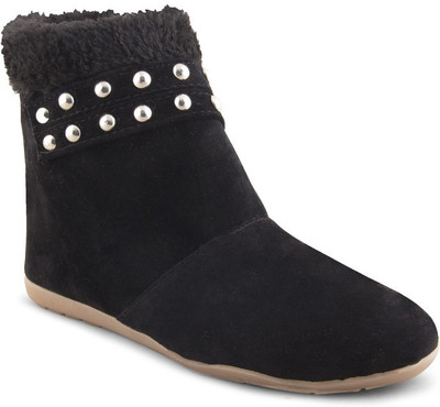 

Pink Fever Boots For Women(Black