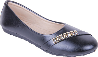 

Goyal Black Corporate Bellies For Women(Black)