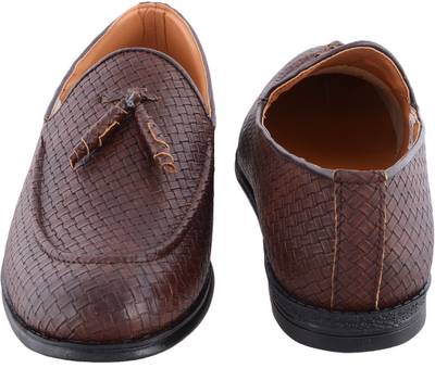 Fashion67 Hand Finished PU Formals with Bow Slip On