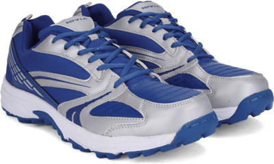 

Nivia Eden Cricket Shoe For Men(Blue, Grey, Silver, Blue/silver