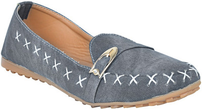 

Footrendz Denim Bellies For Women(Grey)