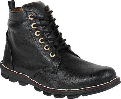

Kraasa Venetian Boots For Men(Black)