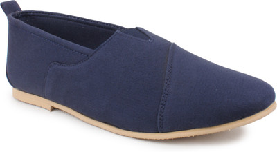 

Shumael Blue Slip-ons Casuals For Men(Navy