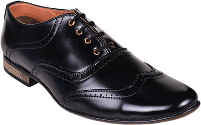 

Shoebook Brogue Shoes Lace Up For Men(Black