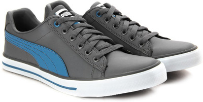 

Puma Salz III DP Men Sneakers For Men(Grey, Steel gray-blue jewel-blue wing teal