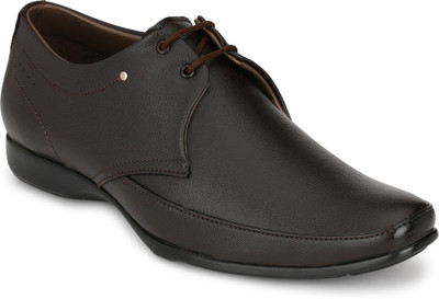 

Footlodge Formal Shoes Lace Up For Men(Brown