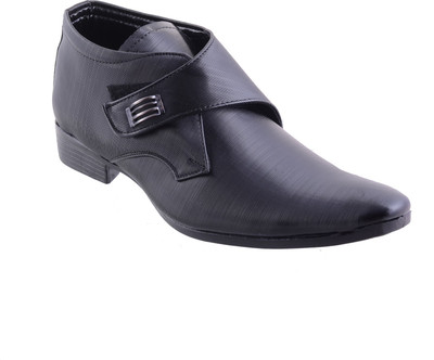 

Porcupine Office Monk Strap Shoes For Men(Black)