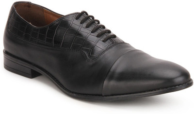 

Knotty Derby Marcus Oxford Lace Up Shoes For Men(Black