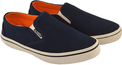 Beerock Casual Flyres Slip On Sneakers For Men(Navy