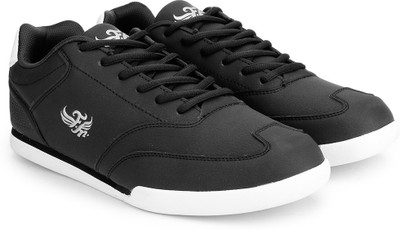 

Flying Machine Synthetic Leather Sneakers For Men(Black