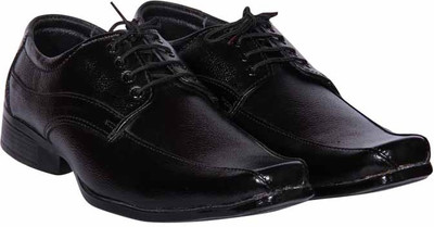 

Indian Nation Lace Up Shoes For Men(Black
