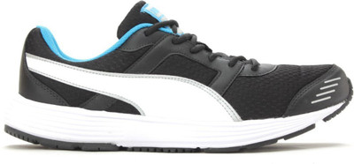 

Puma Harbour DP Running Shoes For Men(Black, Blue, Black-white-puma silver-atomic
