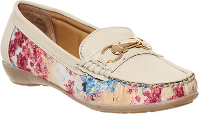 

Bruno Manetti DVS-007-LB Loafers For Women(Beige