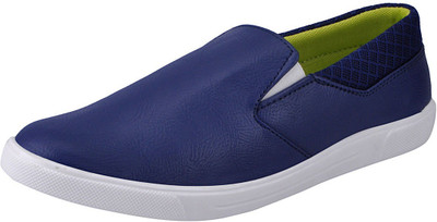 

FAUSTO Stylish Slip On Sneakers For Men(Blue)