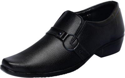 

FAUSTO Corporate Slip On For Men(Black