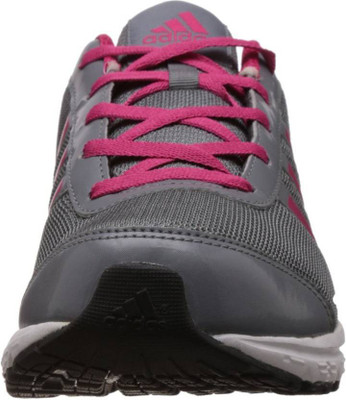 

ADIDAS ADISONIC W Running Shoes For Women(Grey, Pink, Visgre/bripnk