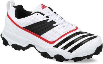 

ADIDAS ALL ROUNDER POWER 1 Cricket Shoes For Men(White, Black, Red, Wh/c blk/scarlet