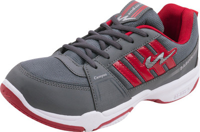 

Campus Dareck Running Shoes For Men(Grey, Red)
