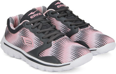 

Erke Running Shoes For Women(Pink, Grey, Charcoal/pink