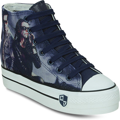 

Get Glamr Canvas Shoes For Women(Blue