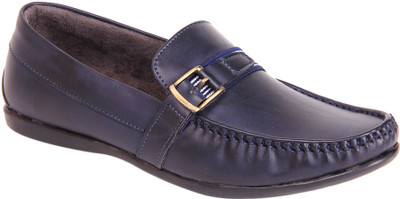 

Funk'd Buckled Loafers For Men(Blue)