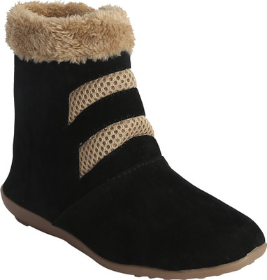 

Zachho Cool and Trendy HC239-Black Boots For Women(Black