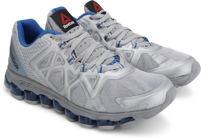 REEBOK ZJET BURST Running Shoes For Men(Blue, Grey, Grey/blue
