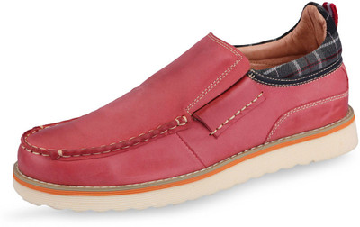 

MansiCollections Men's Corporate Casuals For Men(Red