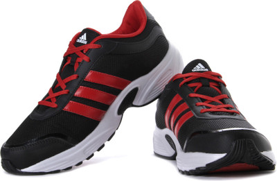 ADIDAS Tark M Running Shoes For Men(Black, Black;scarle;white