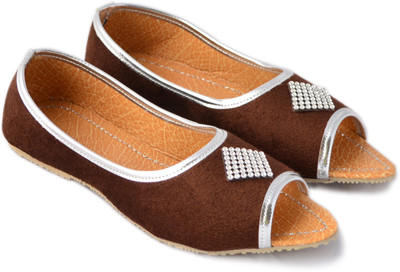 

Myra Party Wear Bellies For Women(Brown)
