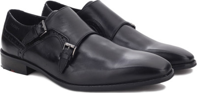 

Ruosh Genuine Leather Party Wear For Men(Black