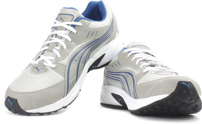 

Puma Pluto DP Men Running Shoes For Men(Grey, Grey;silver;bright cobalt