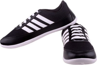

Shoe Striker Black Casuals For Men(Black, White