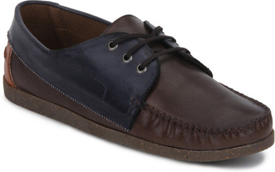 Knotty Derby Quoddy Casual Shoes For Men(Brown, Navy, Tan