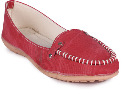 

DJH Loafers For Women(Red, Brown