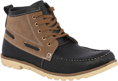 

Kraasa Long Boots For Men(Black)
