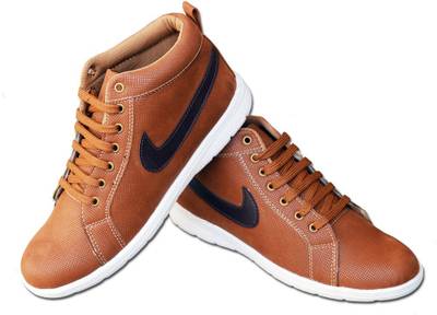 Fashion67 Stylish Tan Sneakers