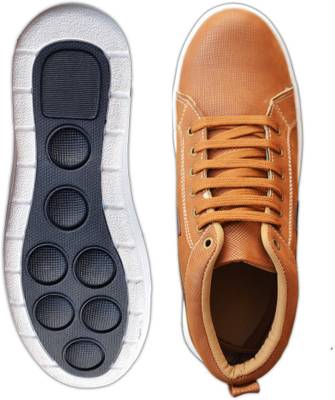 Fashion67 Stylish Tan Sneakers