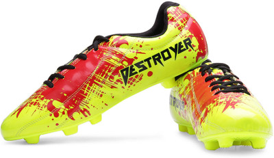 

Nivia Destroyer Spain Football Studs For Men(Yellow, Lemon yell/red