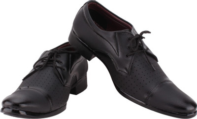

Smoky STUD BLACK Lace Up For Men(Black