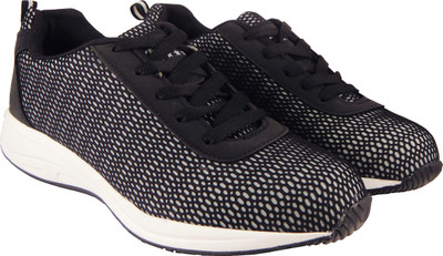 

Action Synergy SRF0074 Black Phylon Sole Sports Running Shoes For Men(Black